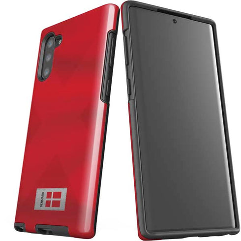 Denmark Soccer Flag Galaxy Note 10 Pro Case